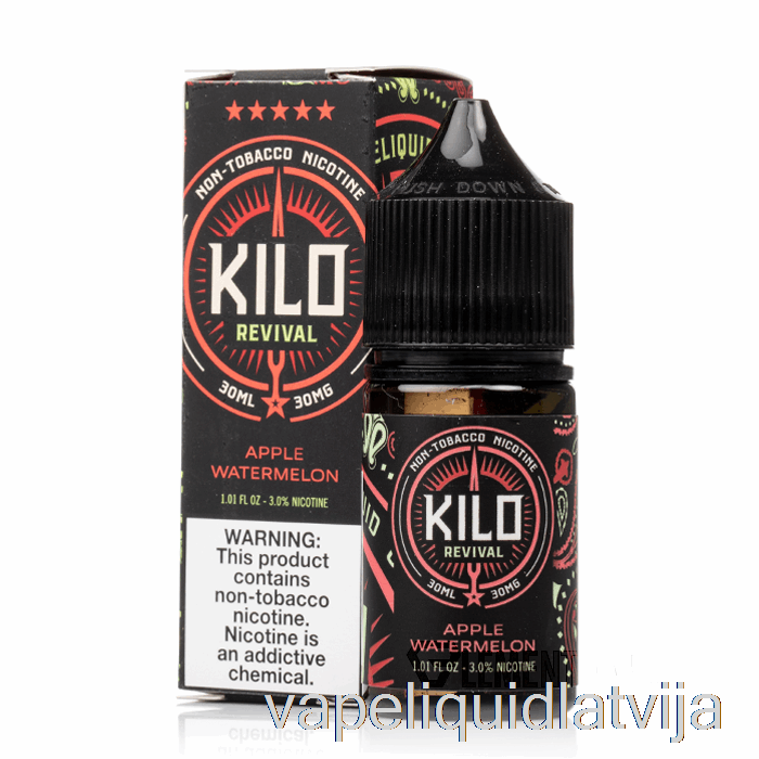 ābolu Arbūzs - Kilo Revival Salts - 30ml 30mg Vape šķidrums